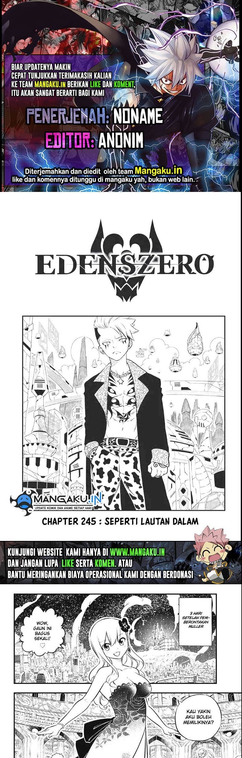 Eden’s Zero chapter 245 halaman 1