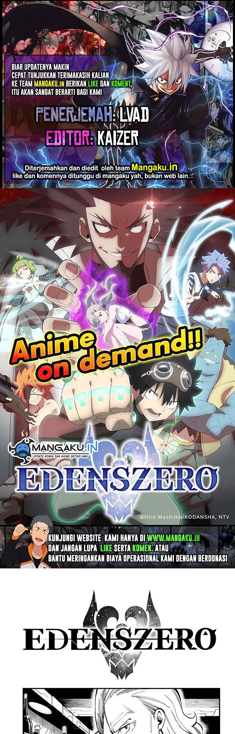 Eden’s Zero chapter 251 halaman 1