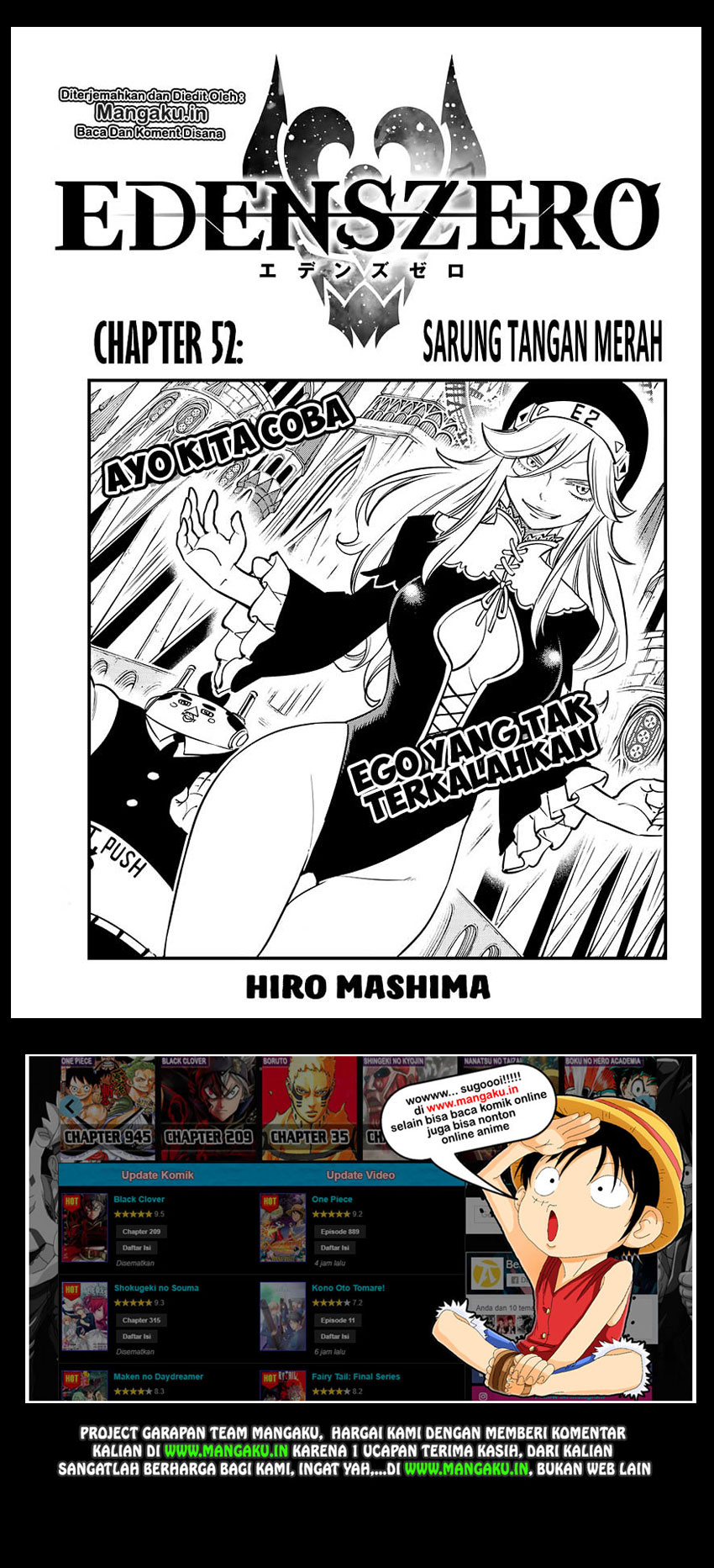 Eden’s Zero chapter 52 halaman 2