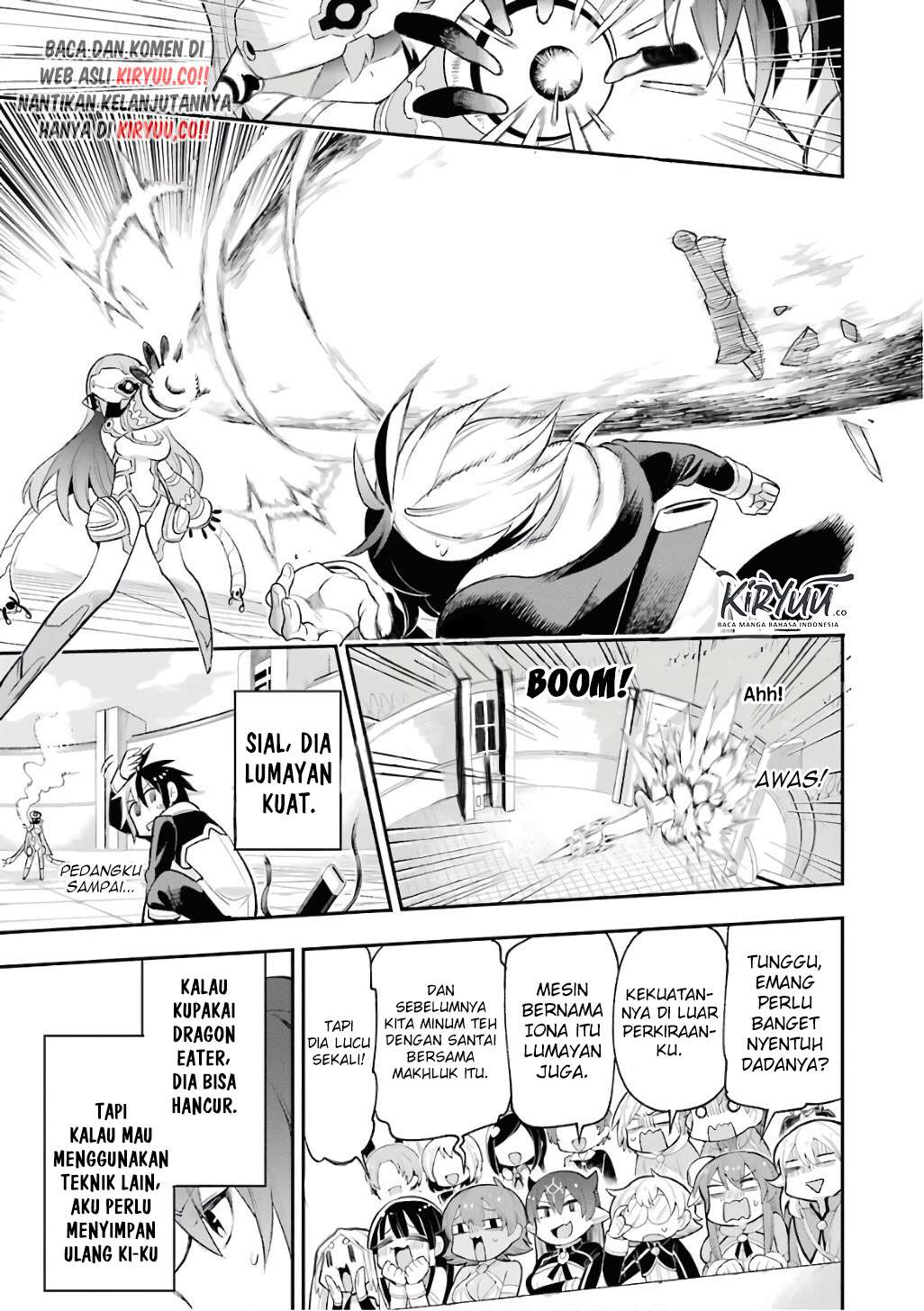 Eiyuu Kyoushitsu chapter 10.1 halaman 28