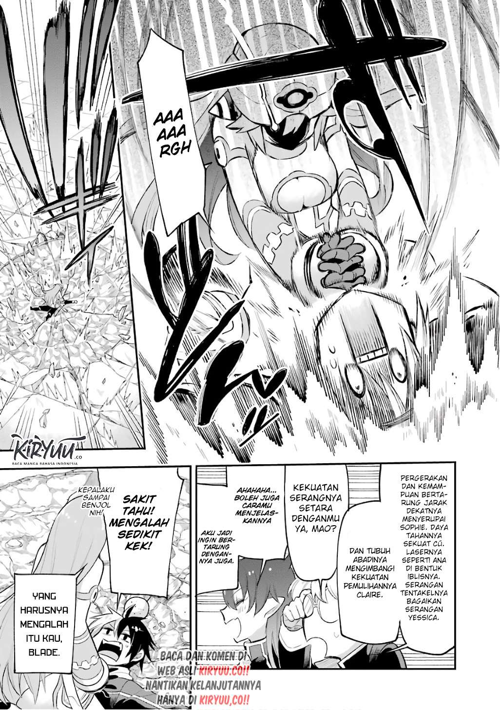 Eiyuu Kyoushitsu chapter 10.1 halaman 32