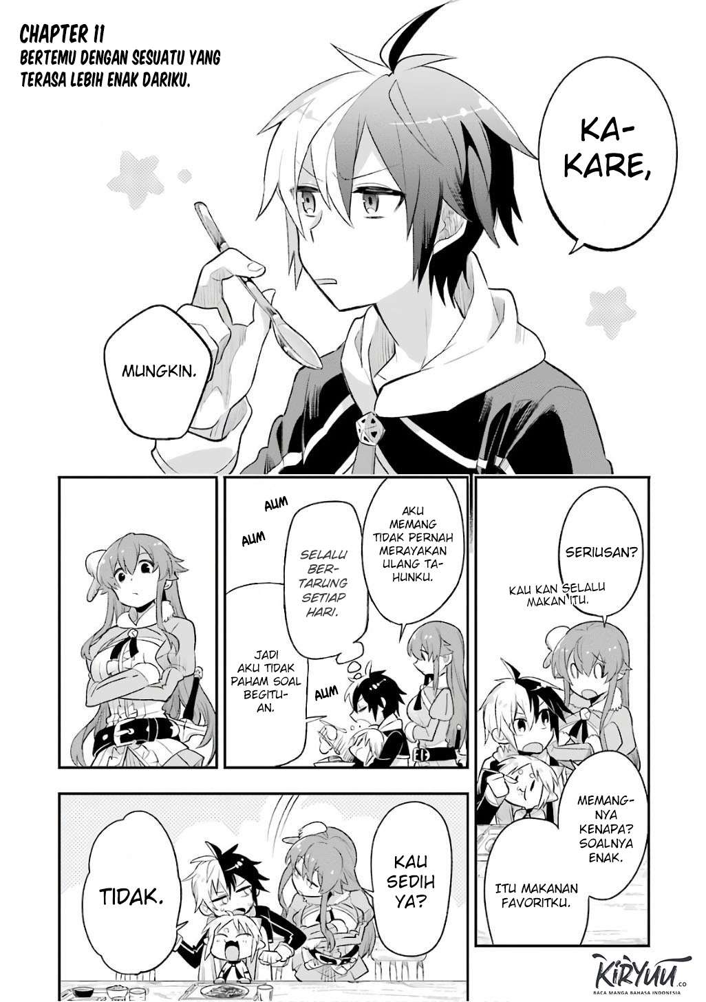 Eiyuu Kyoushitsu chapter 11 halaman 3