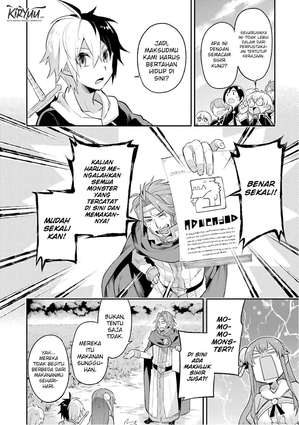 Eiyuu Kyoushitsu chapter 11 halaman 8
