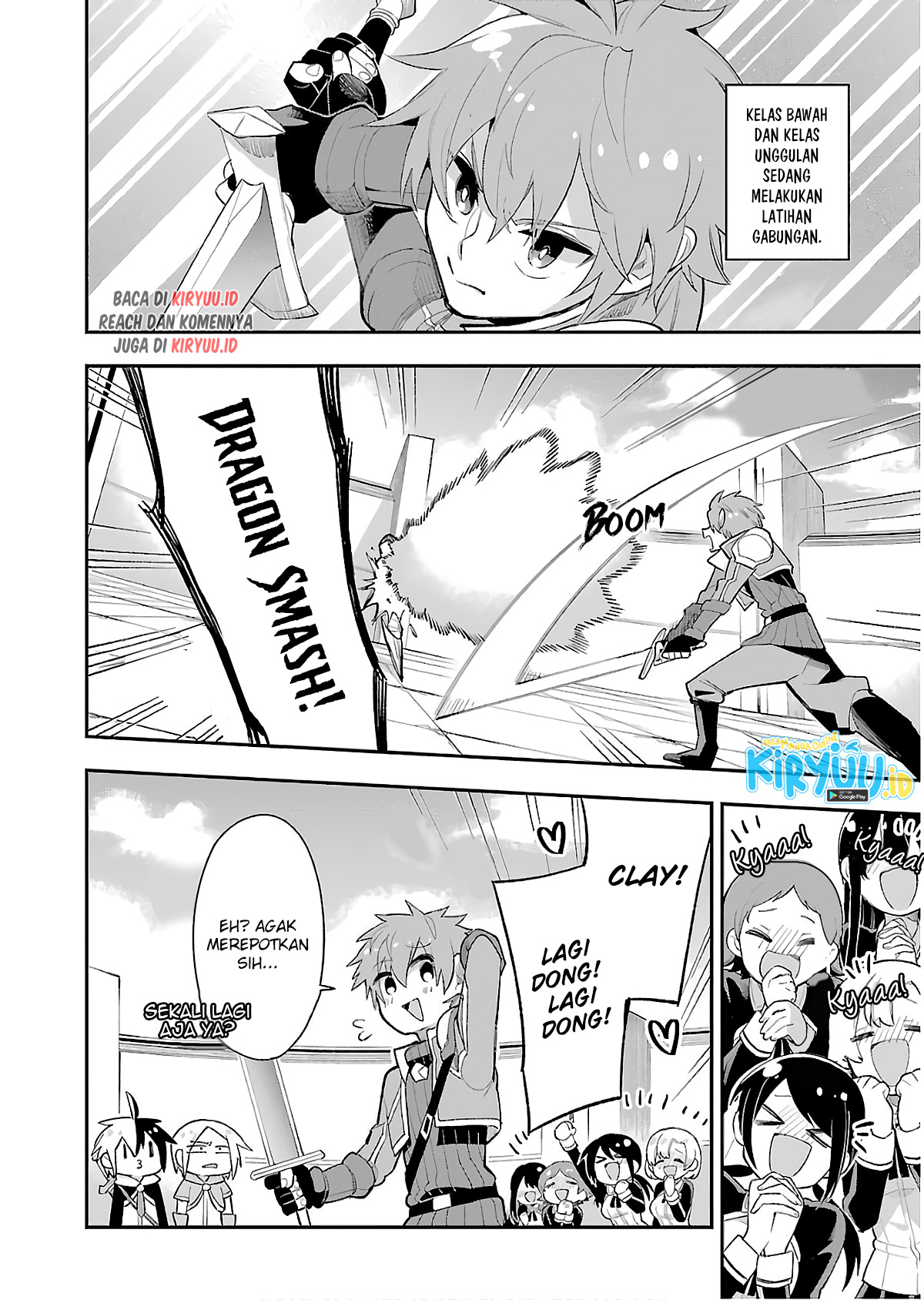 Eiyuu Kyoushitsu chapter 14.1 halaman 4