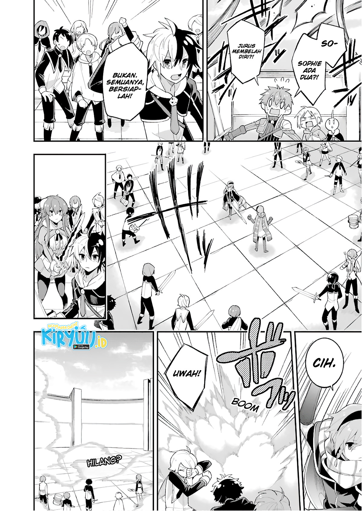 Eiyuu Kyoushitsu chapter 14.1 halaman 8