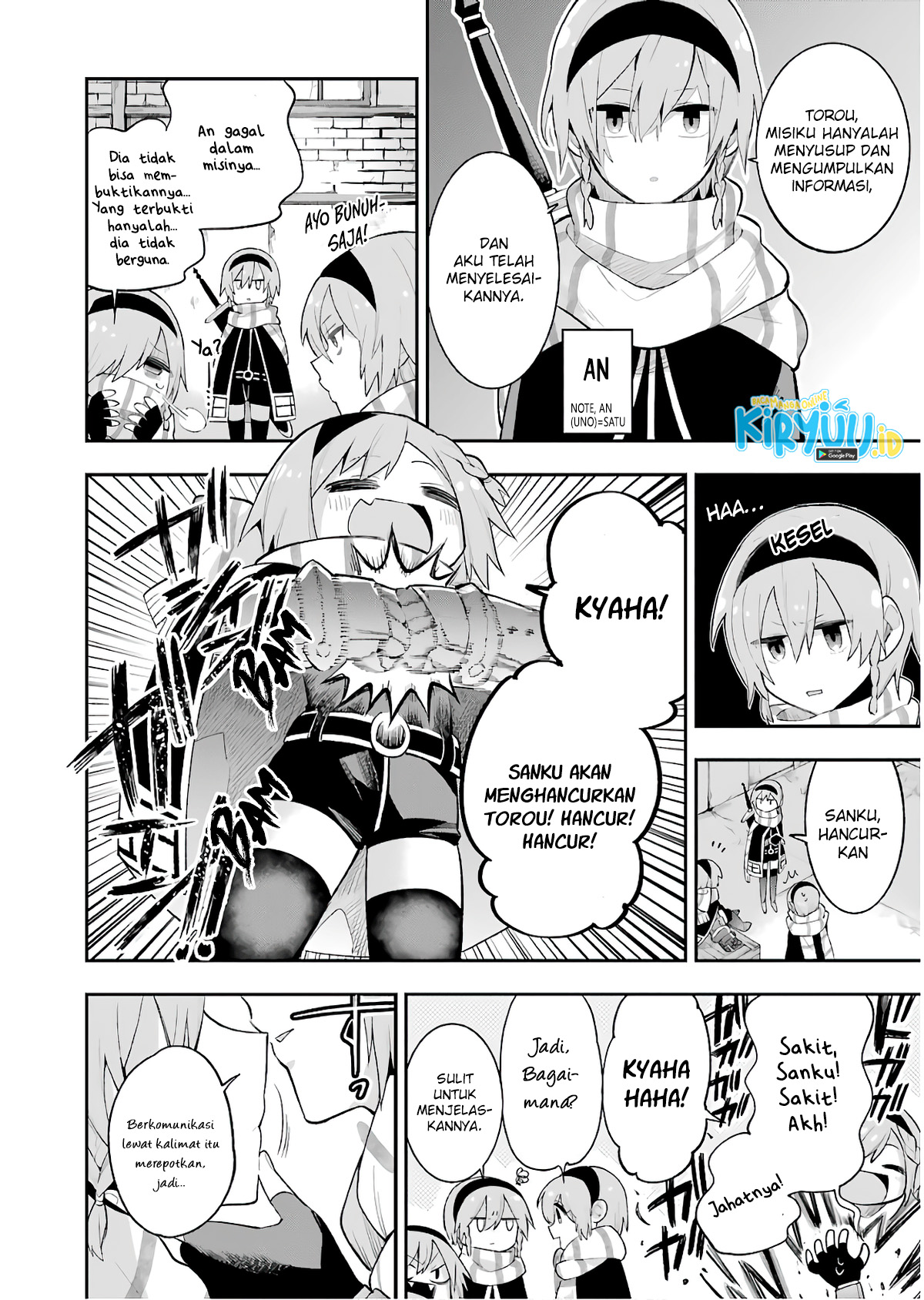 Eiyuu Kyoushitsu chapter 14.1 halaman 11