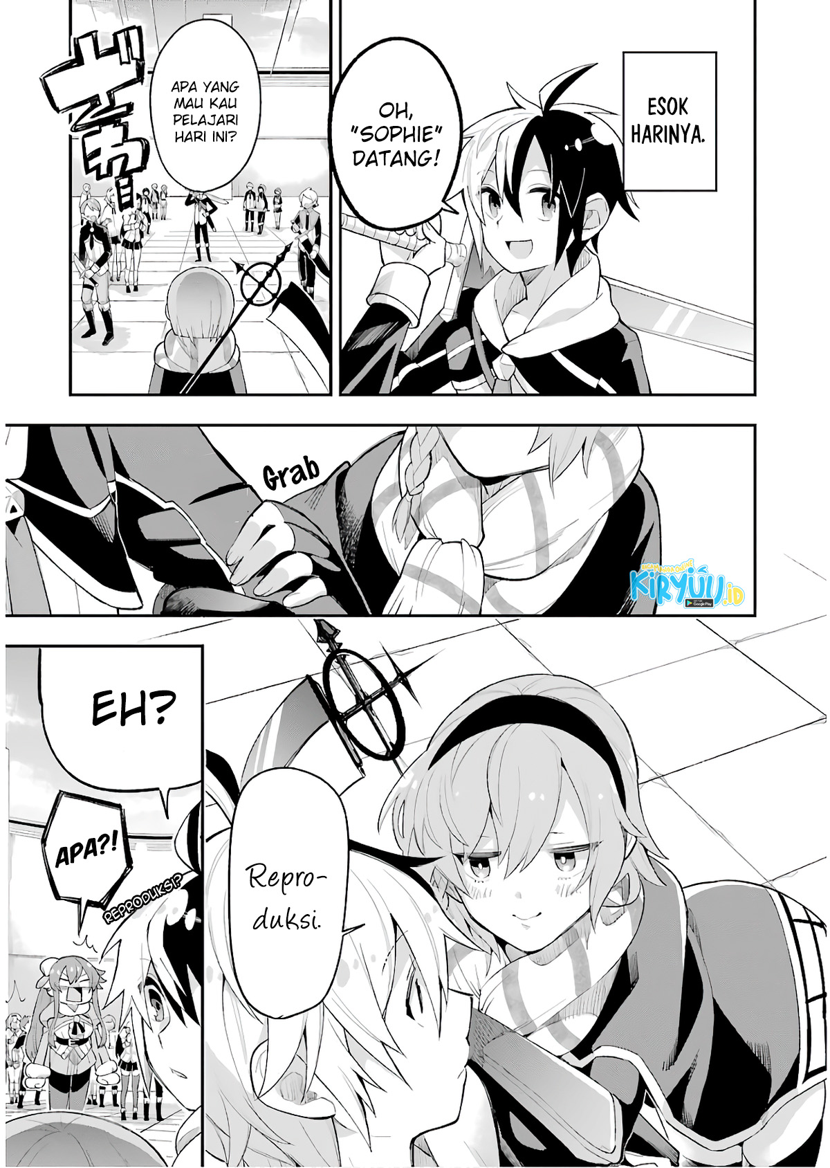 Eiyuu Kyoushitsu chapter 14.1 halaman 15