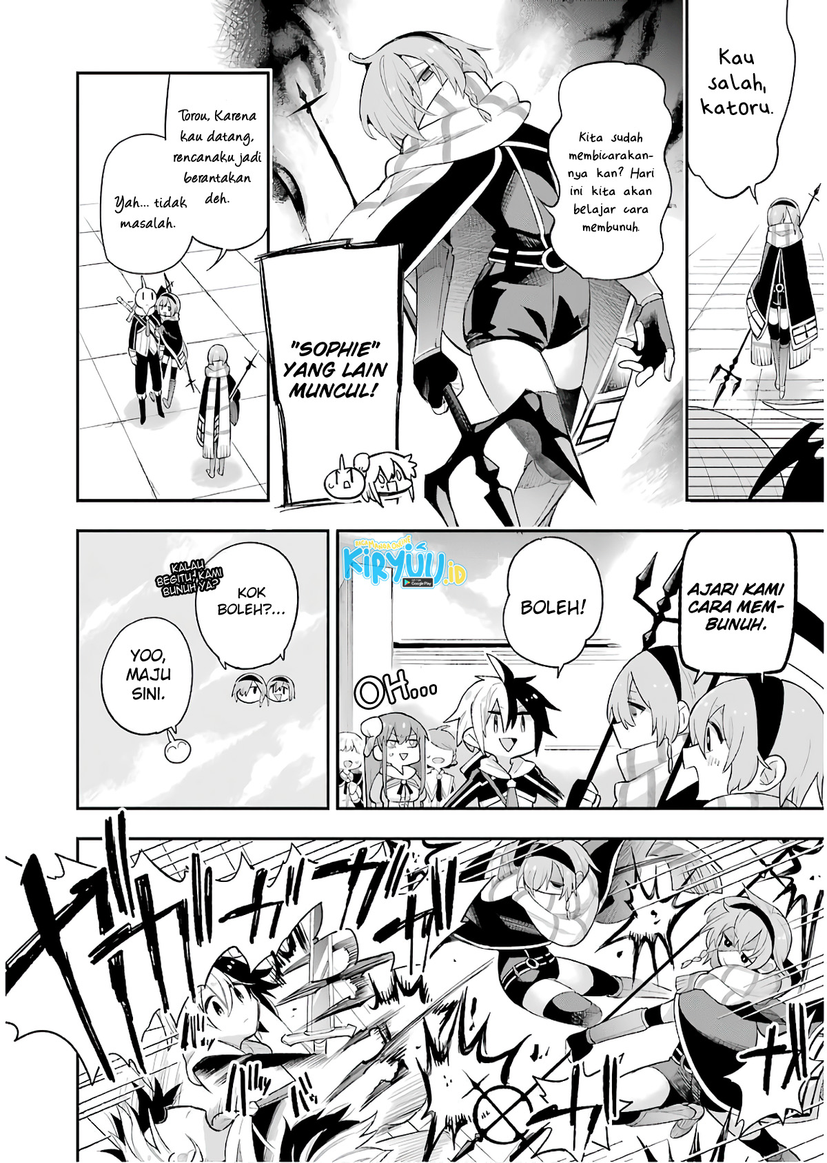 Eiyuu Kyoushitsu chapter 14.1 halaman 16