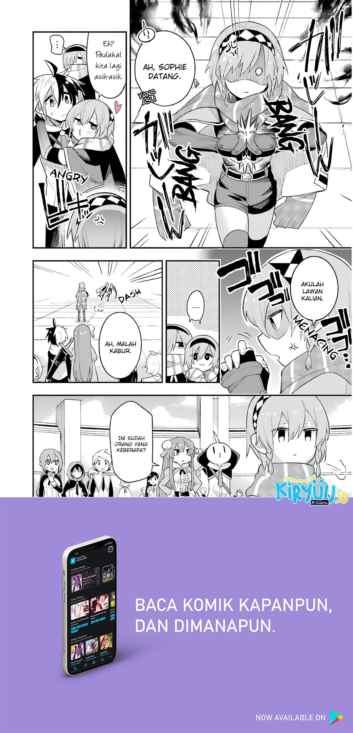 Eiyuu Kyoushitsu chapter 14.1 halaman 18