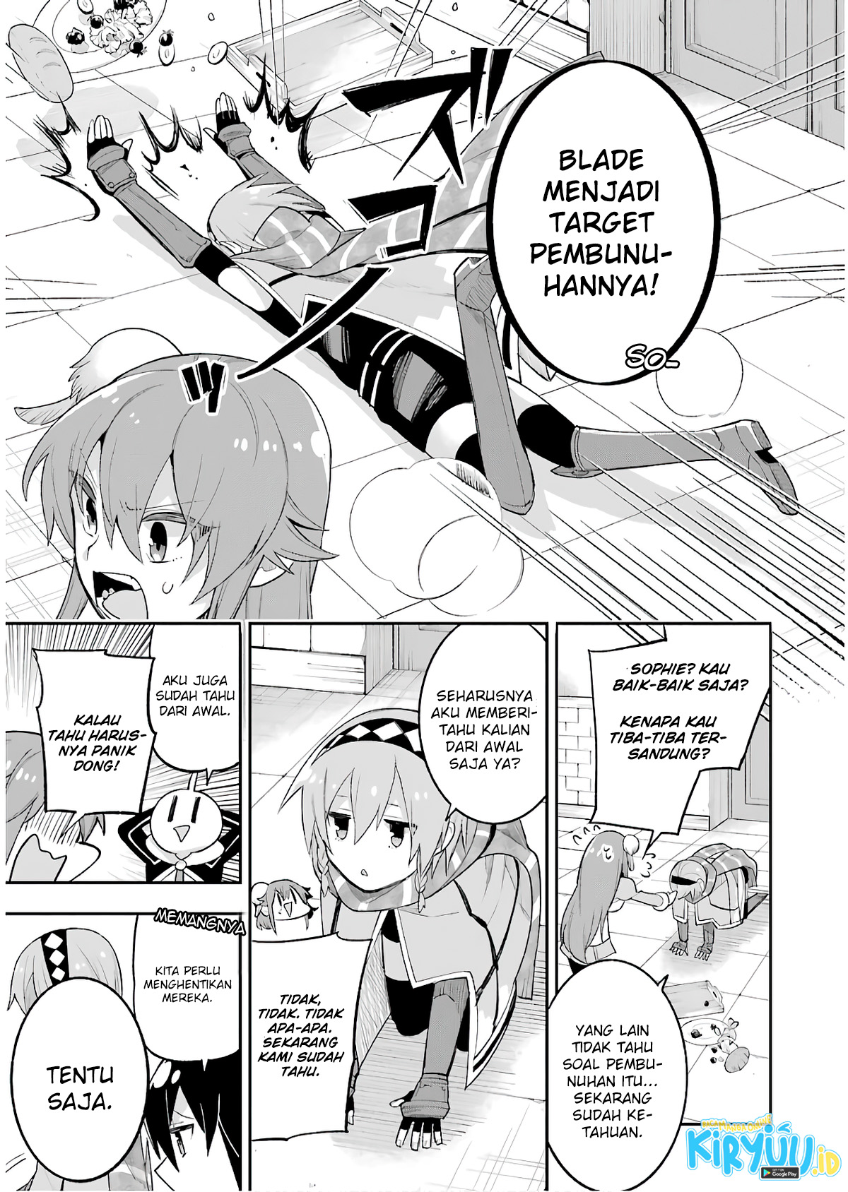 Eiyuu Kyoushitsu chapter 14.1 halaman 21