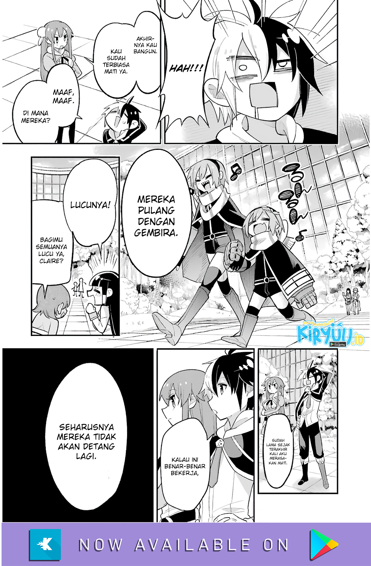 Eiyuu Kyoushitsu chapter 14.1 halaman 25
