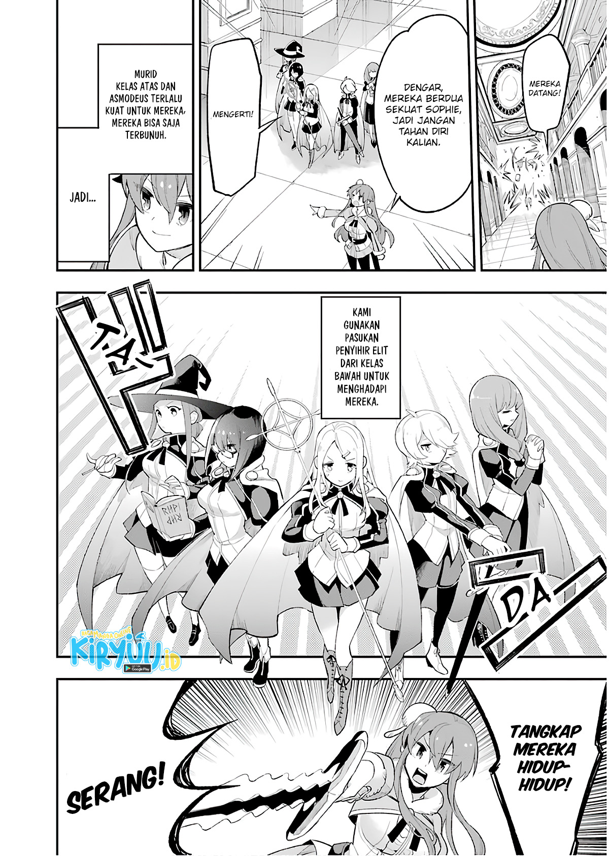 Eiyuu Kyoushitsu chapter 14.1 halaman 27
