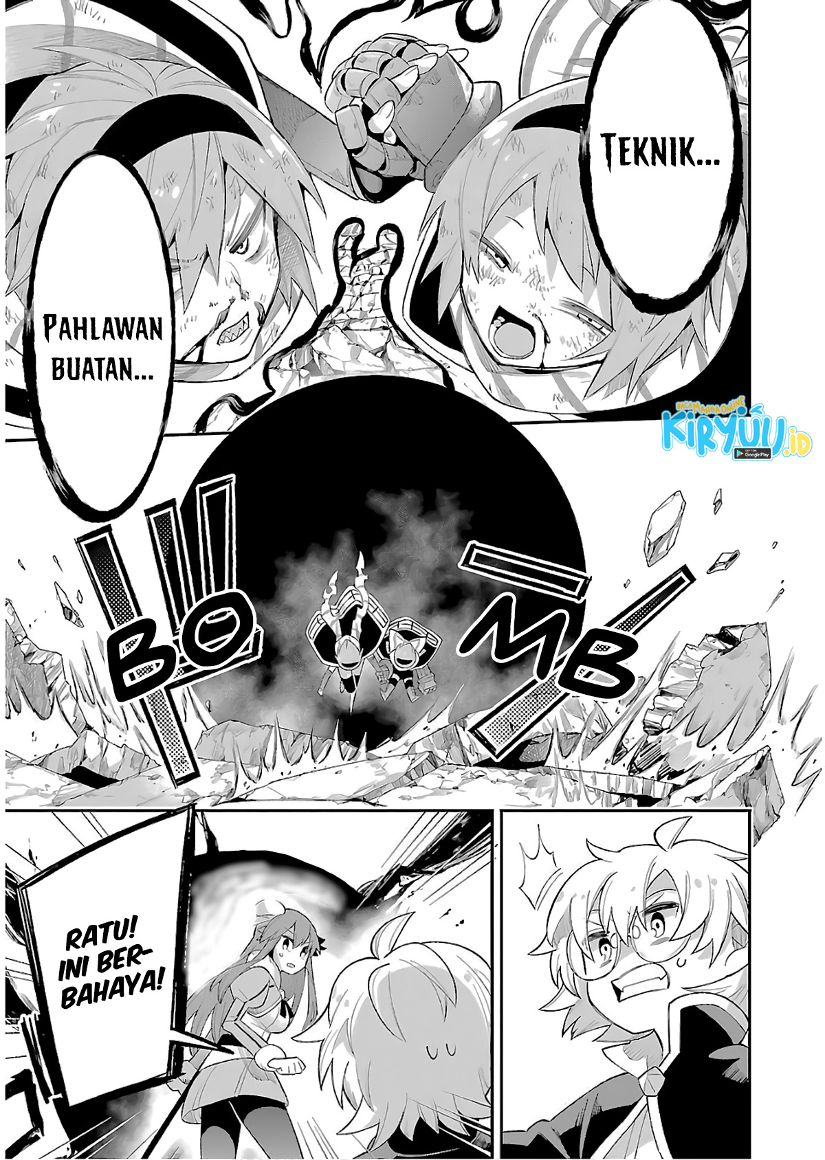 Eiyuu Kyoushitsu chapter 14.1 halaman 34