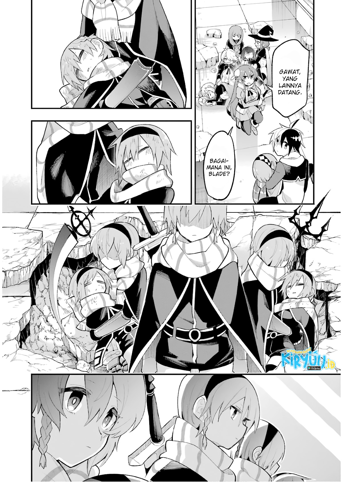 Eiyuu Kyoushitsu chapter 14.1 halaman 42