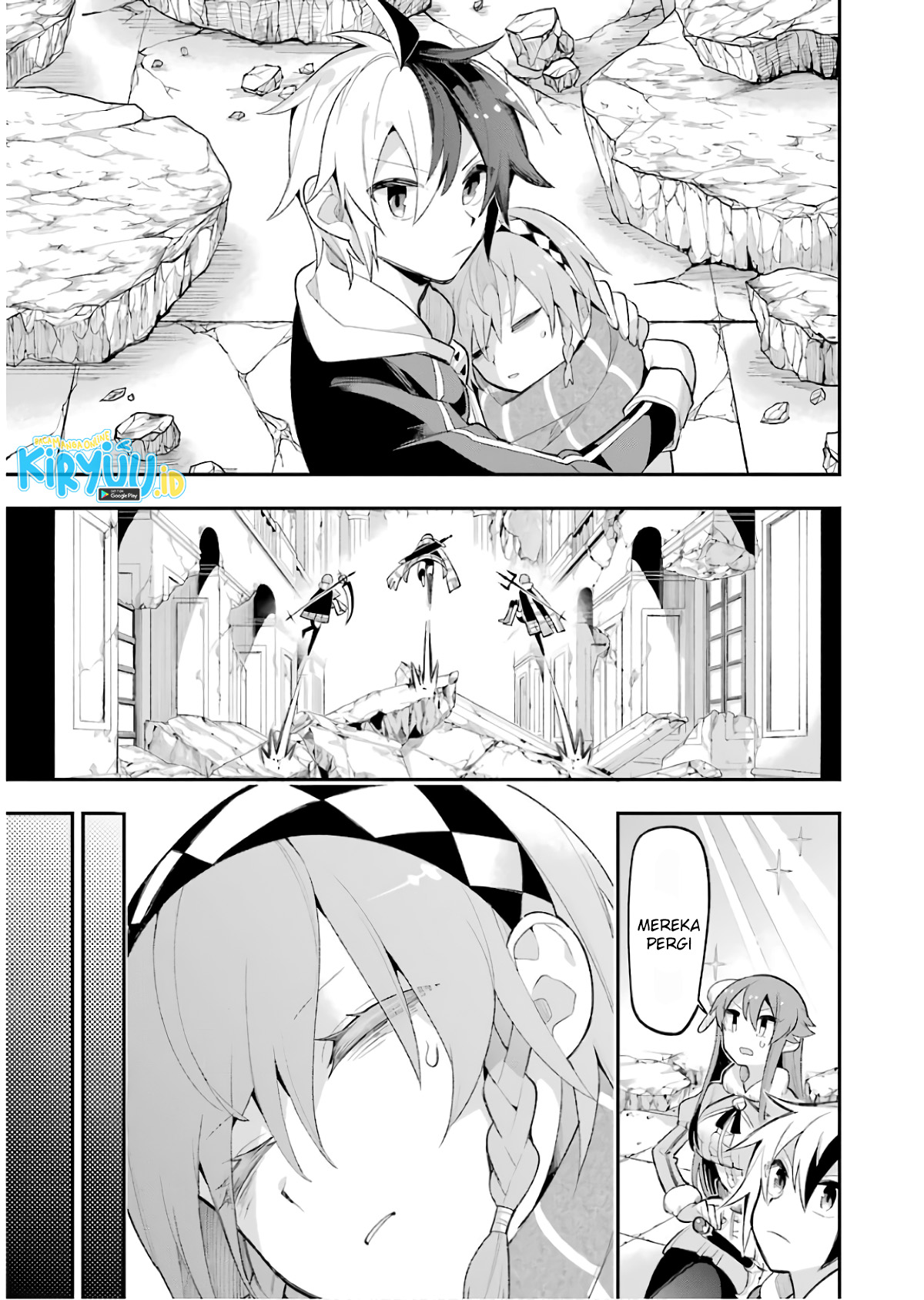 Eiyuu Kyoushitsu chapter 14.1 halaman 43