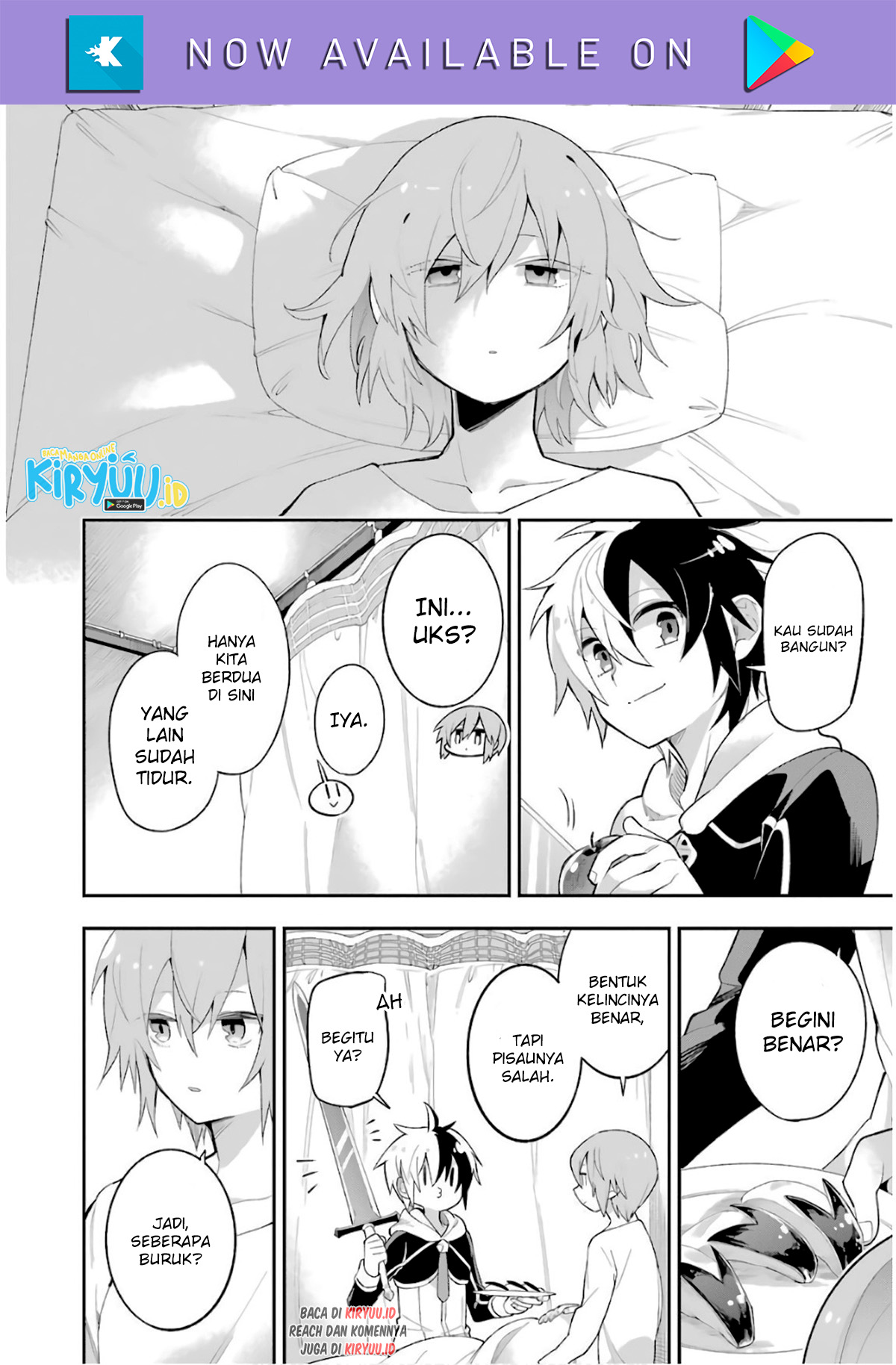 Eiyuu Kyoushitsu chapter 14.1 halaman 44