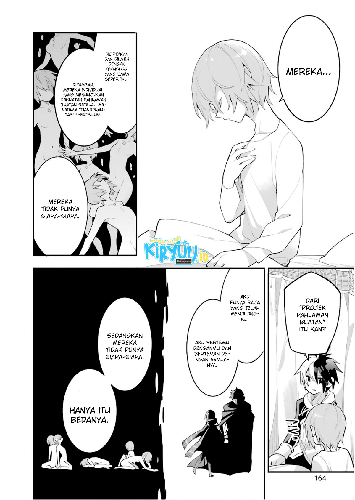 Eiyuu Kyoushitsu chapter 14.1 halaman 46