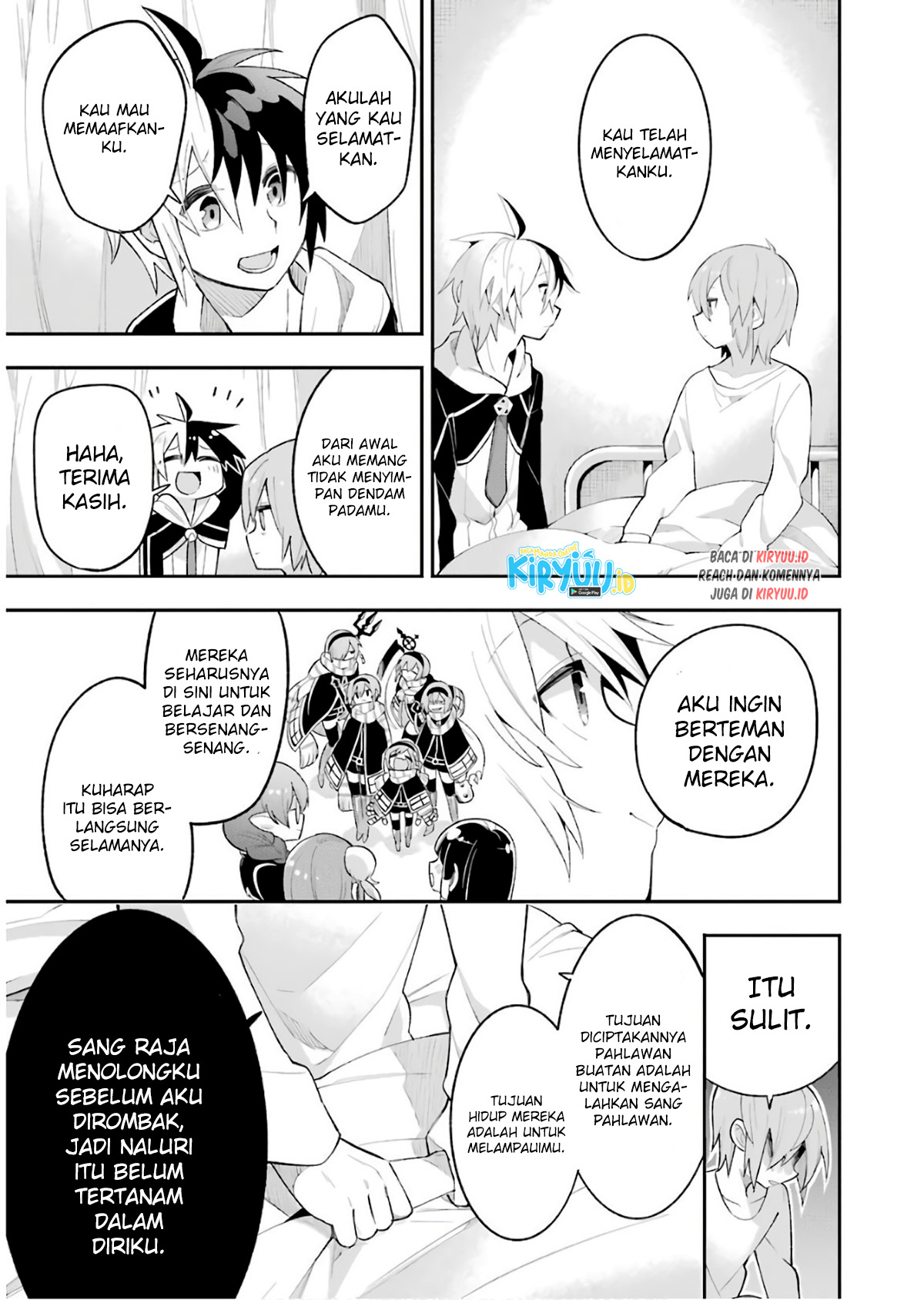 Eiyuu Kyoushitsu chapter 14.1 halaman 47