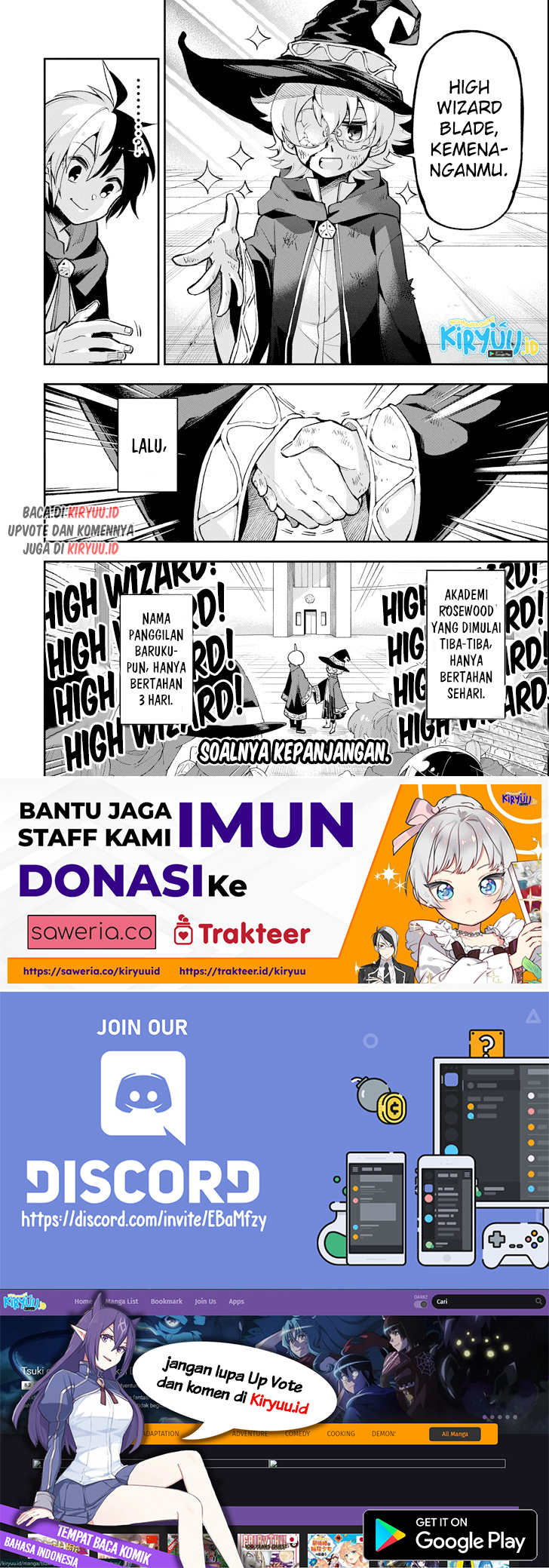 Eiyuu Kyoushitsu chapter 16 halaman 32