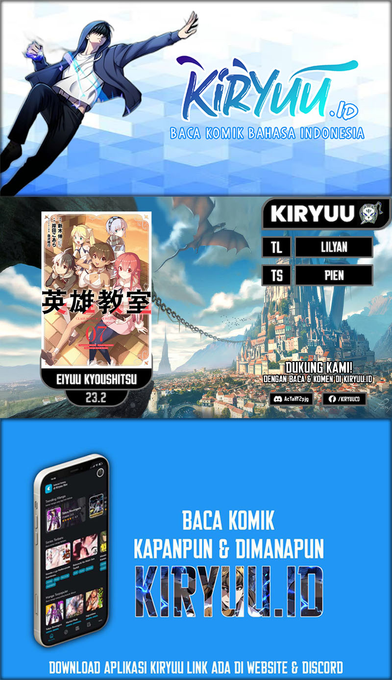 Eiyuu Kyoushitsu chapter 23.2 halaman 1