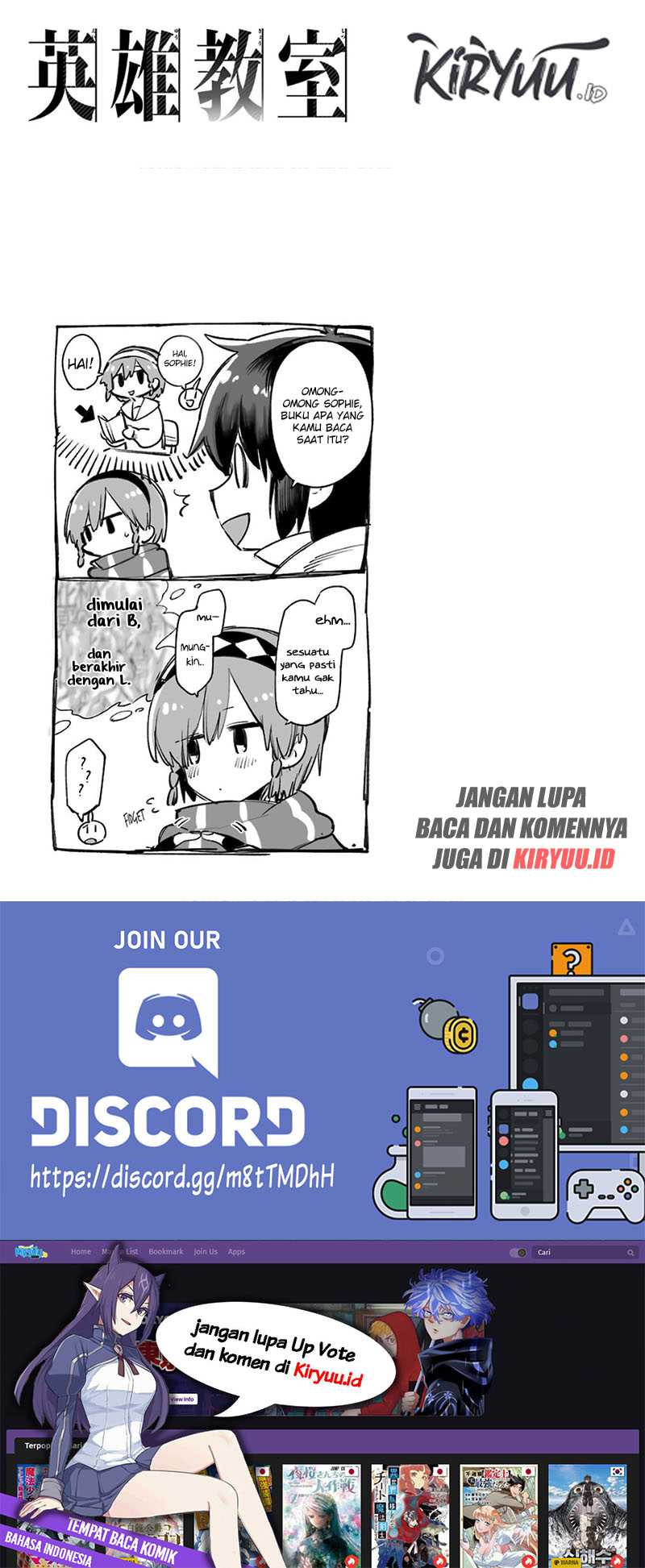 Eiyuu Kyoushitsu Bab 29 halaman 49