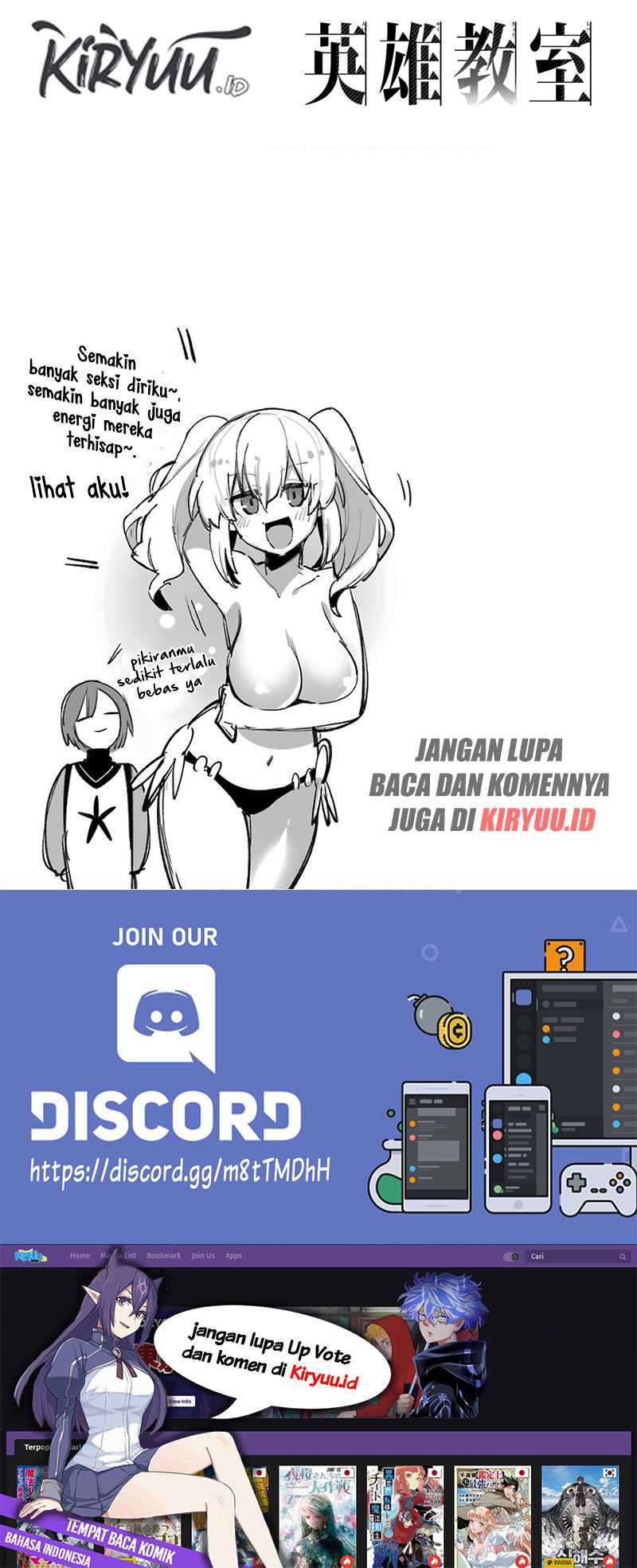 Eiyuu Kyoushitsu Bab 30.1 halaman 49