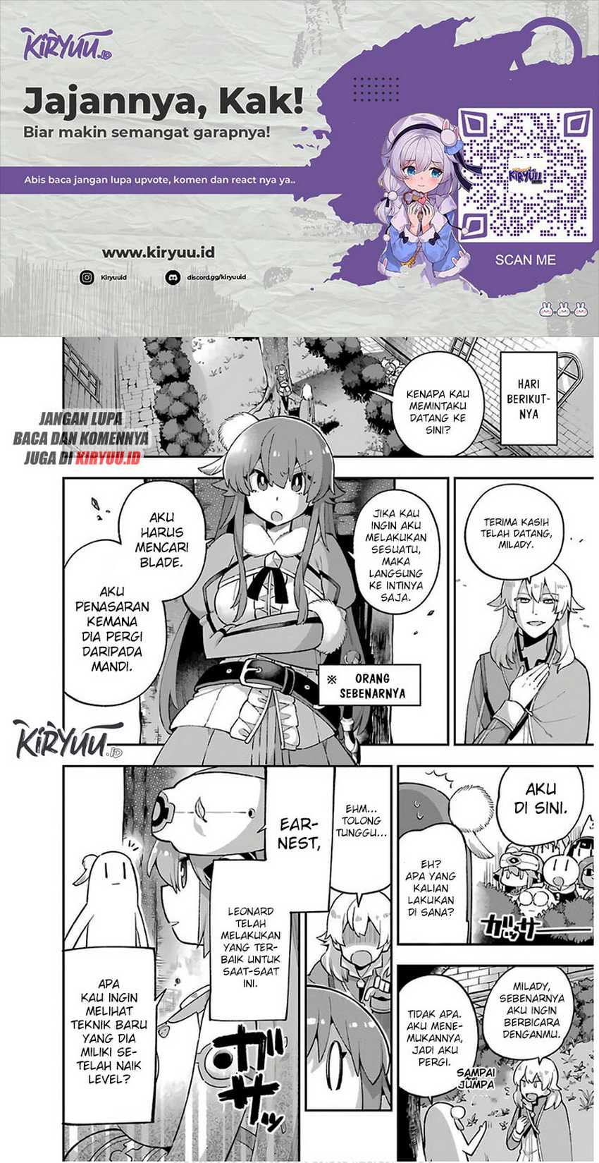 Eiyuu Kyoushitsu chapter 32 halaman 24