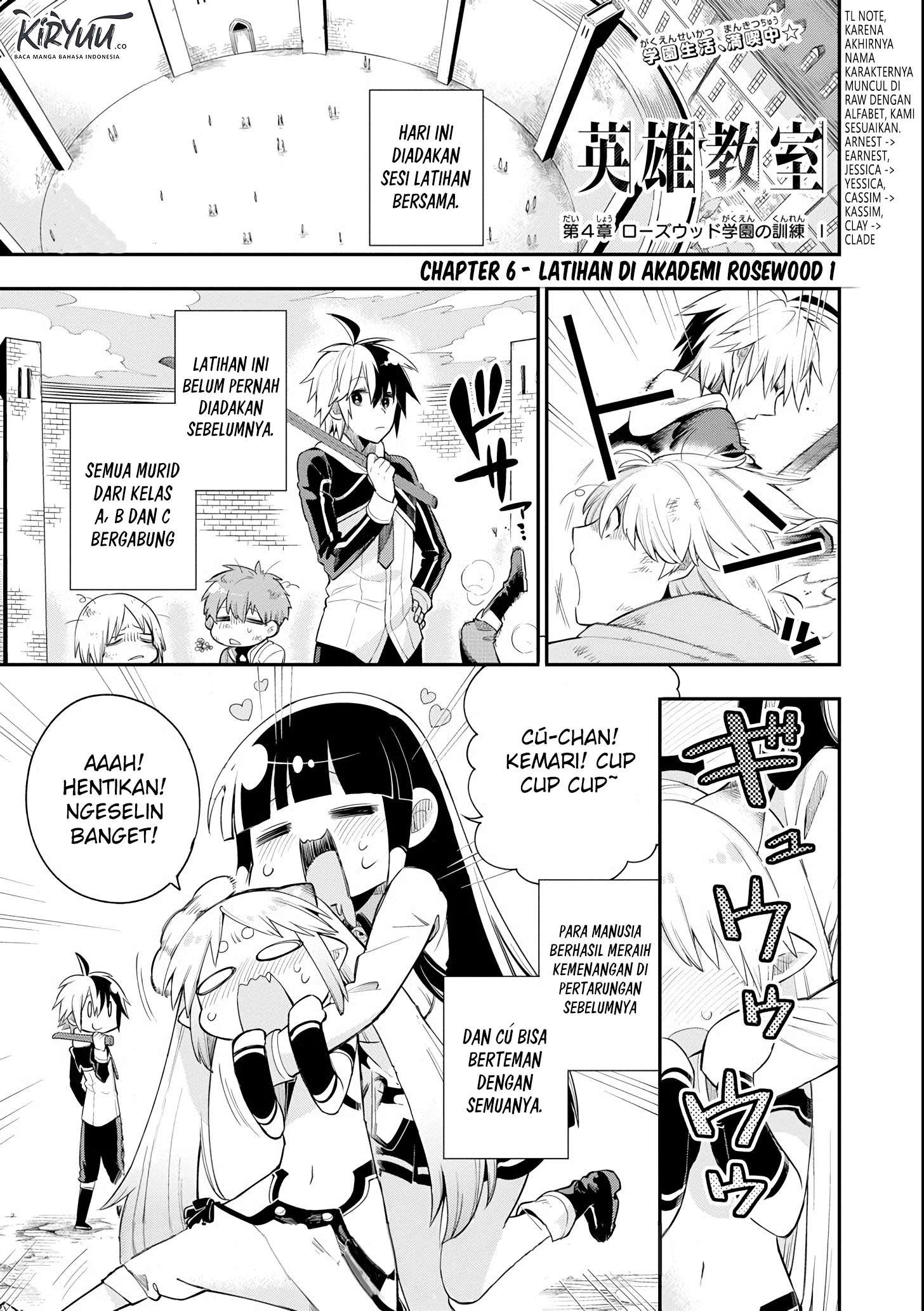 Eiyuu Kyoushitsu Bab 4.1 halaman 2