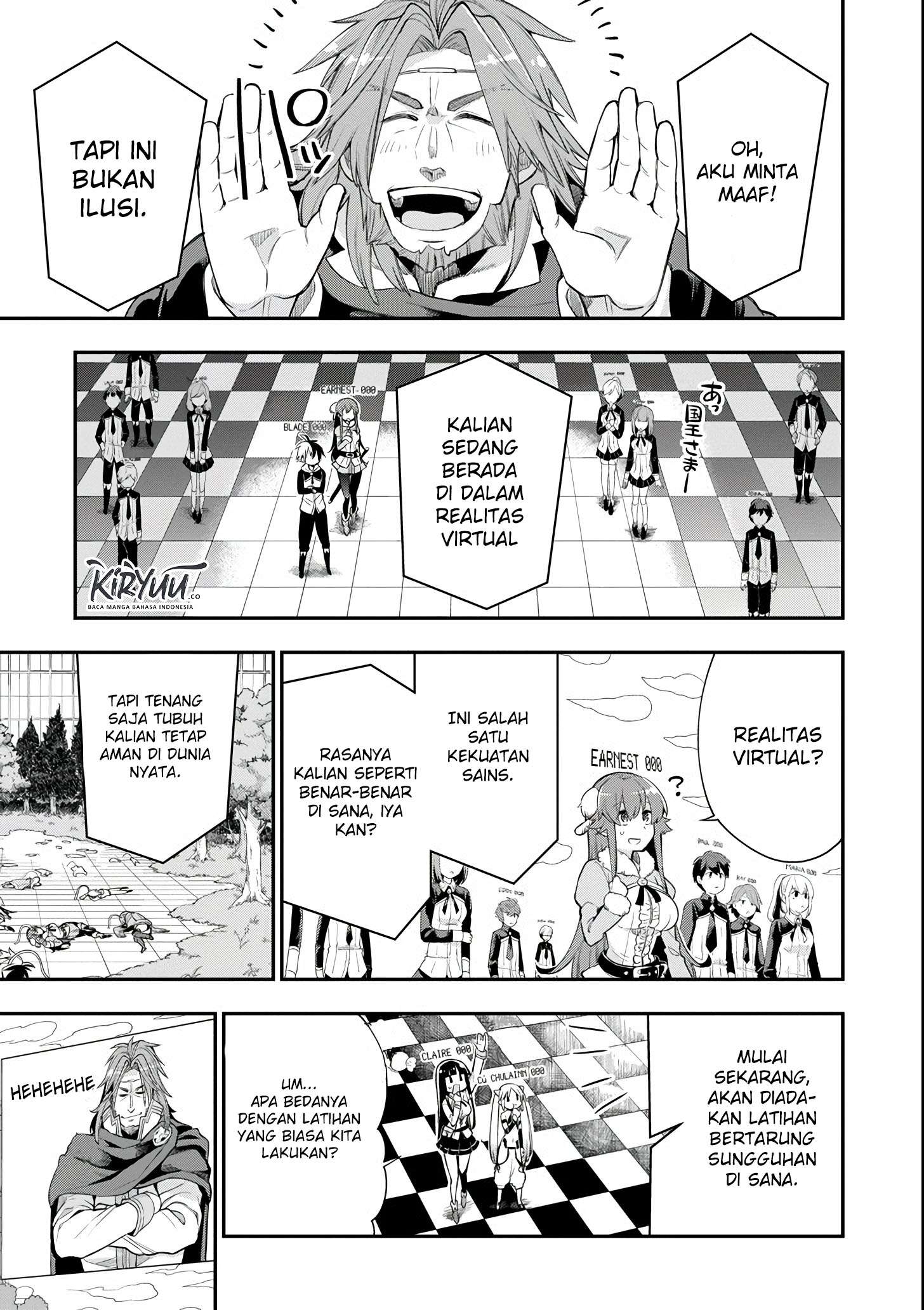 Eiyuu Kyoushitsu Bab 4.1 halaman 13