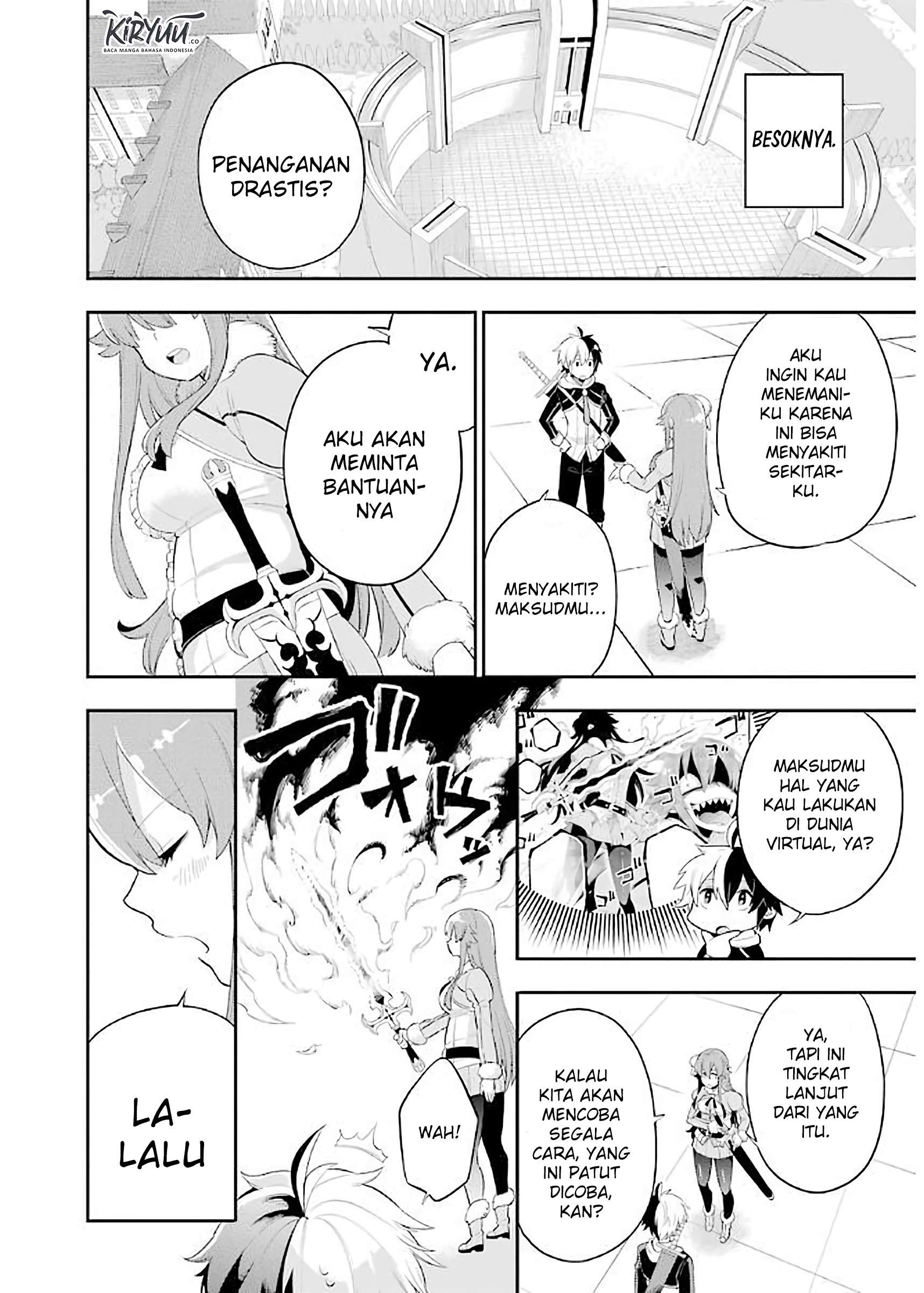 Eiyuu Kyoushitsu chapter 4.2 halaman 22