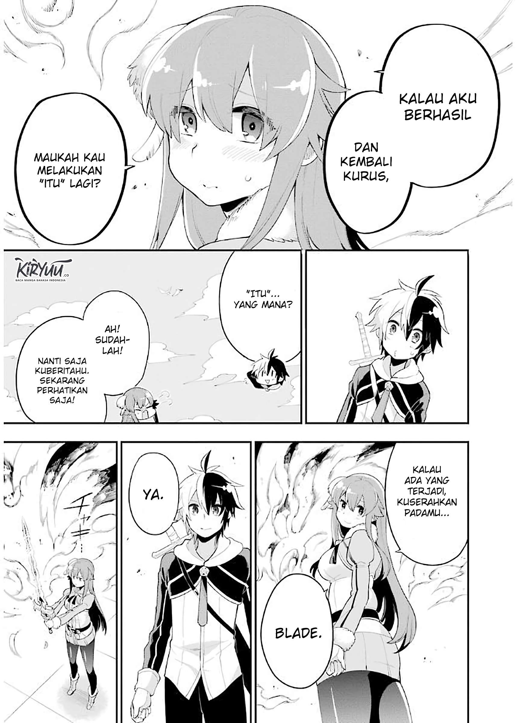 Eiyuu Kyoushitsu chapter 4.2 halaman 23