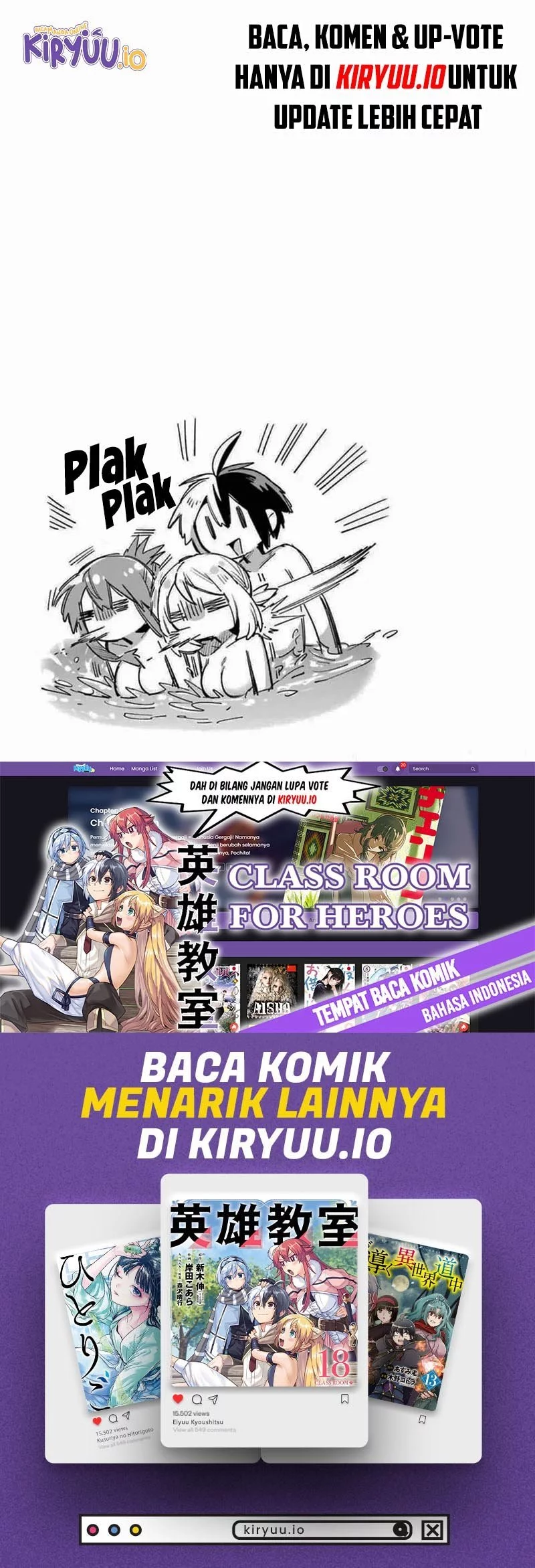 Eiyuu Kyoushitsu chapter 40 halaman 36