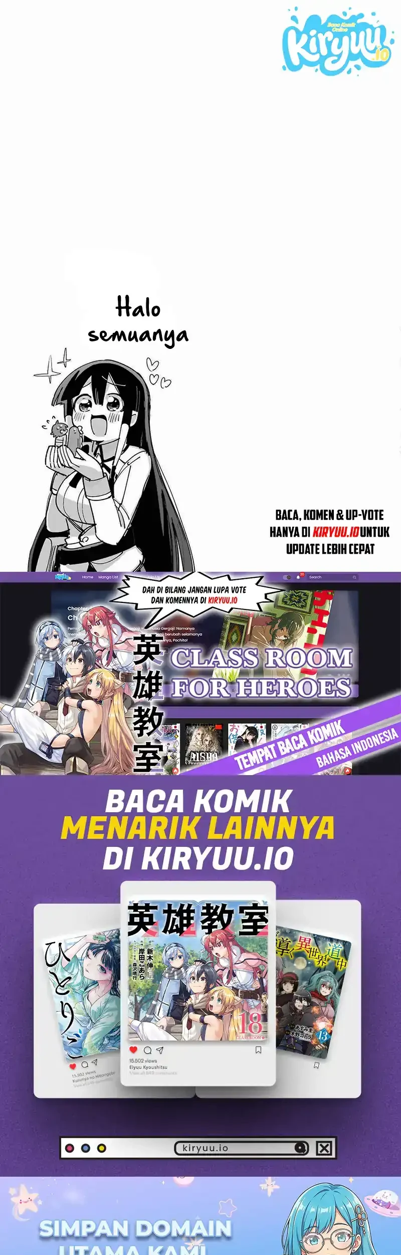 Eiyuu Kyoushitsu chapter 47 halaman 37