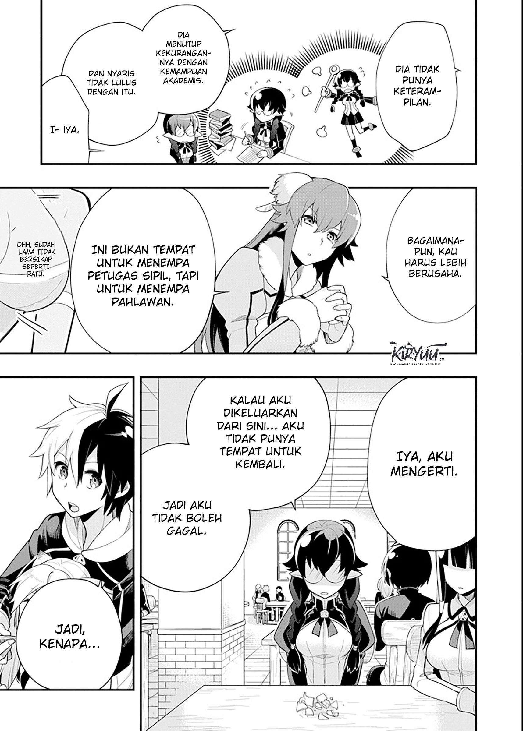 Eiyuu Kyoushitsu chapter 5.1 halaman 12