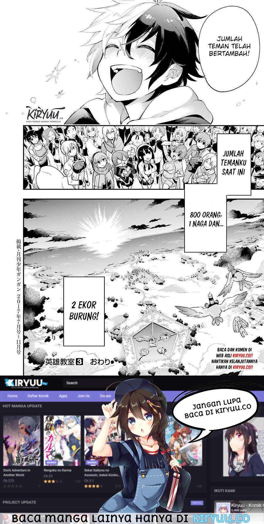 Eiyuu Kyoushitsu chapter 7.2 halaman 41