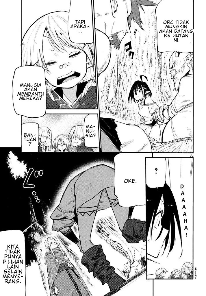 Elf Deck To Senjou Gurashi chapter 05 halaman 36