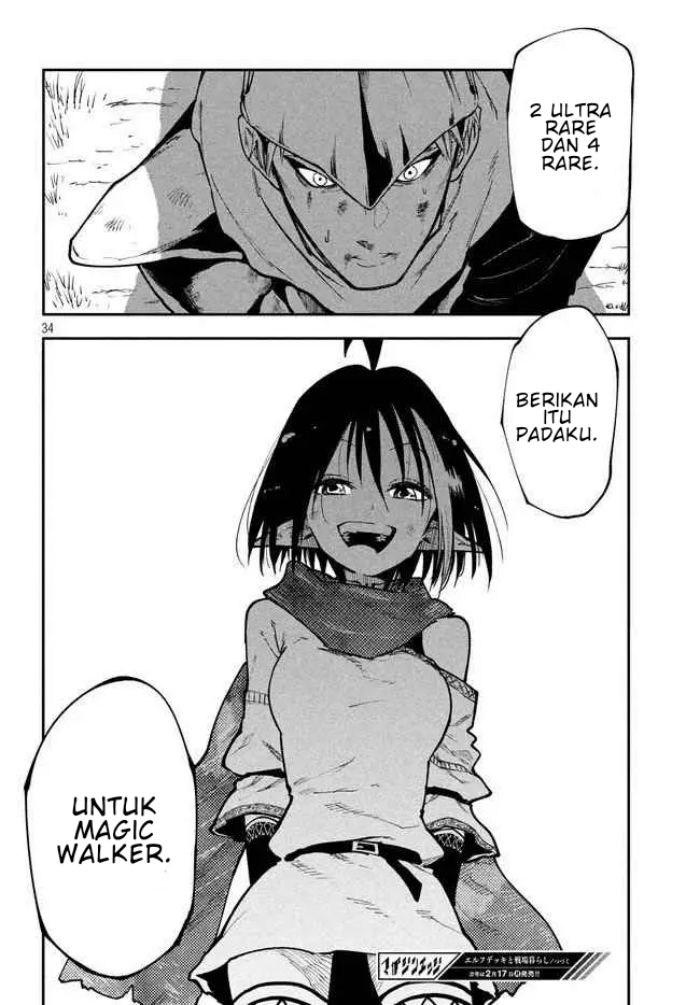 Elf Deck To Senjou Gurashi chapter 07 halaman 34