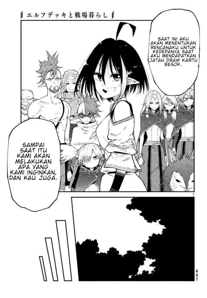 Elf Deck To Senjou Gurashi Bab 08 halaman 8