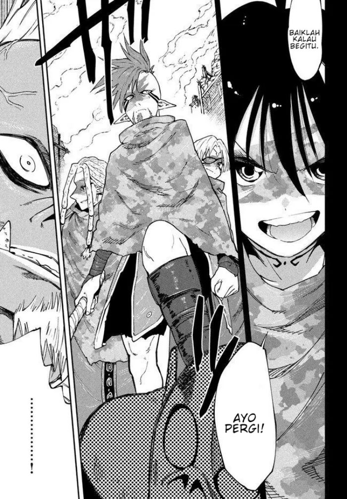 Elf Deck To Senjou Gurashi Bab 08 halaman 22