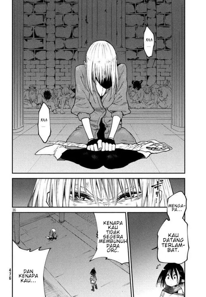 Elf Deck To Senjou Gurashi Bab 08 halaman 36