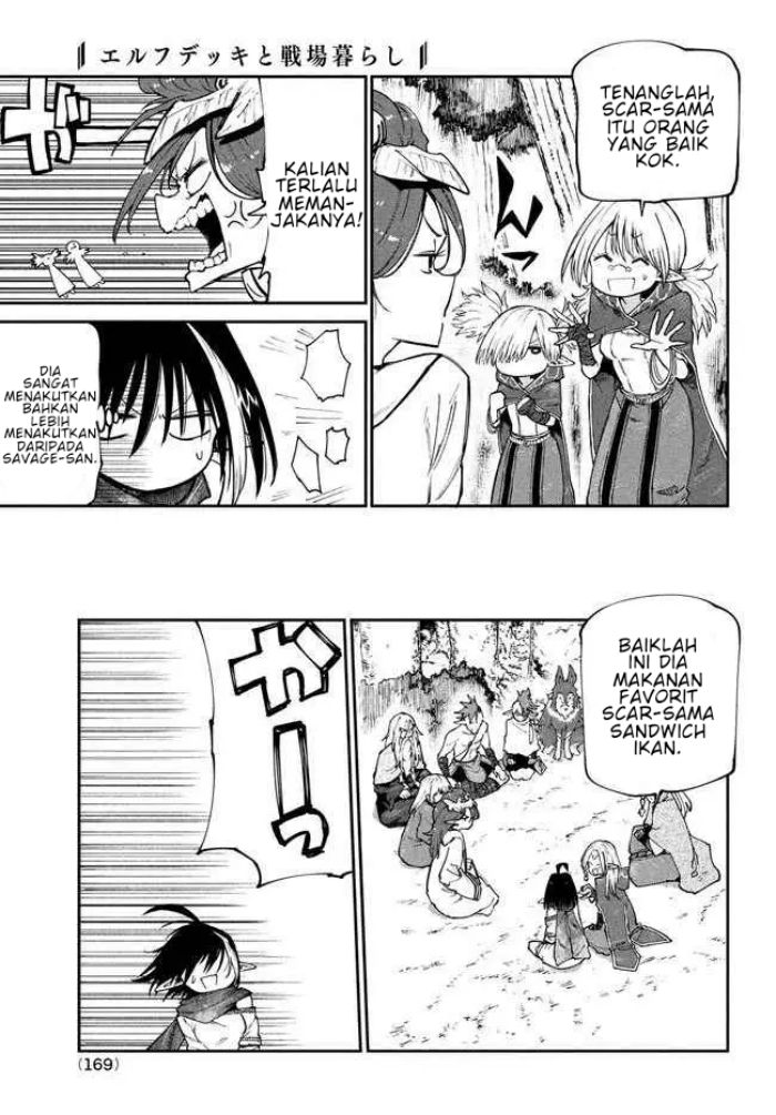 Elf Deck To Senjou Gurashi Bab 10 halaman 22