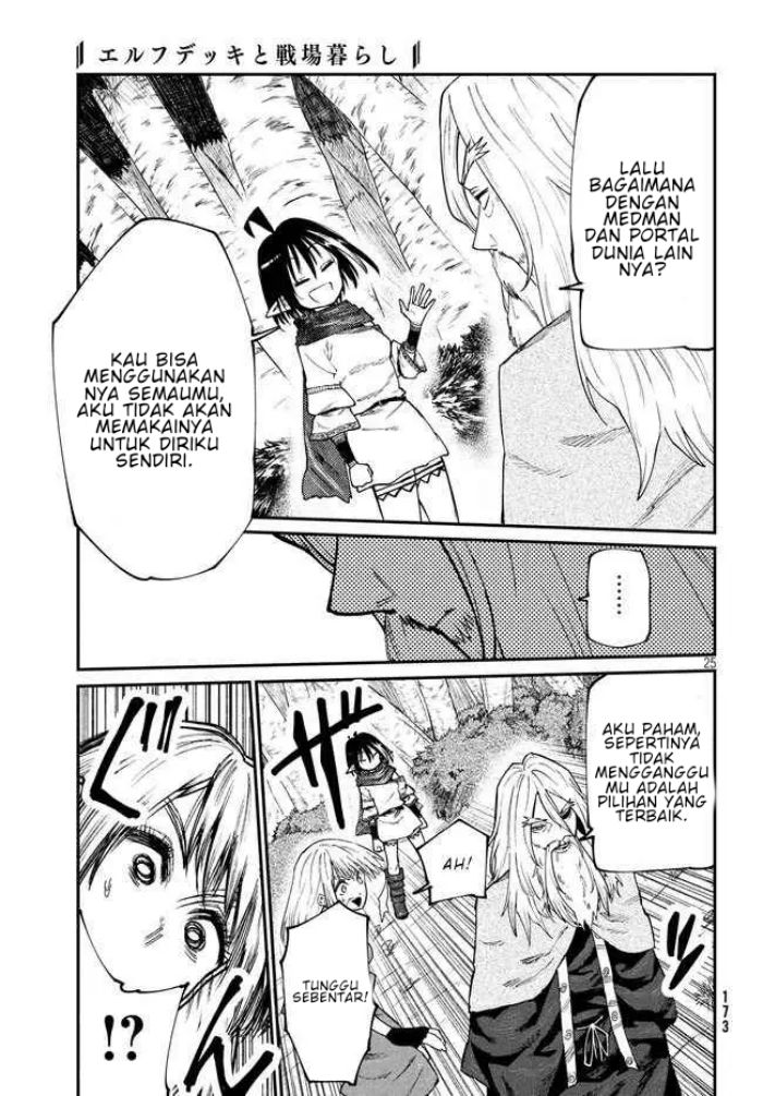 Elf Deck To Senjou Gurashi Bab 10 halaman 26