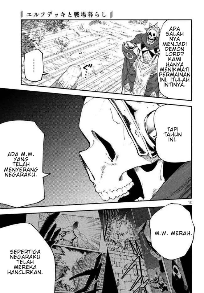 Elf Deck To Senjou Gurashi chapter 11 halaman 14