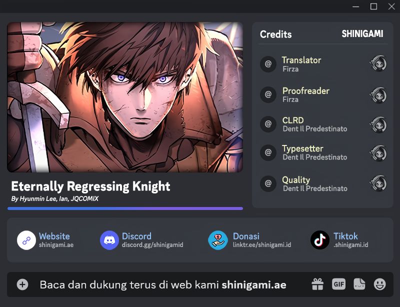 Eternally Regressing Knight chapter 34 halaman 1