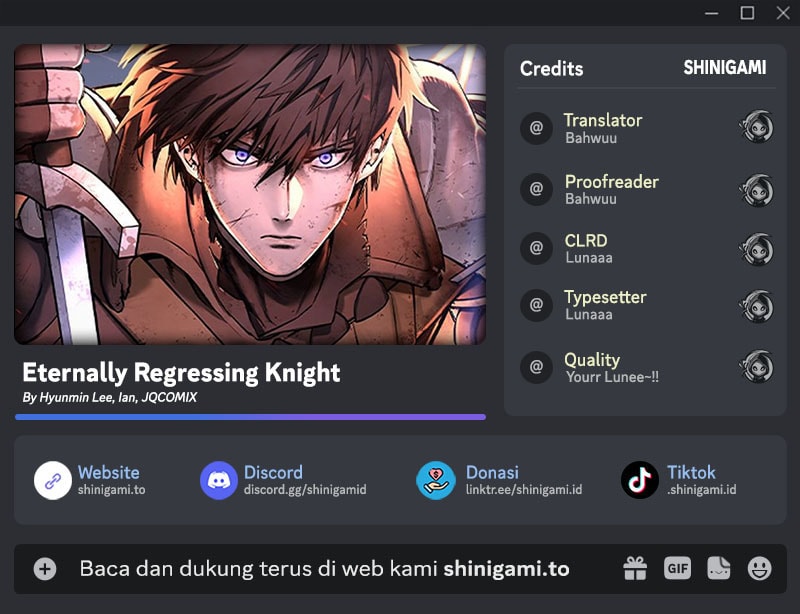 Eternally Regressing Knight chapter 65 halaman 1