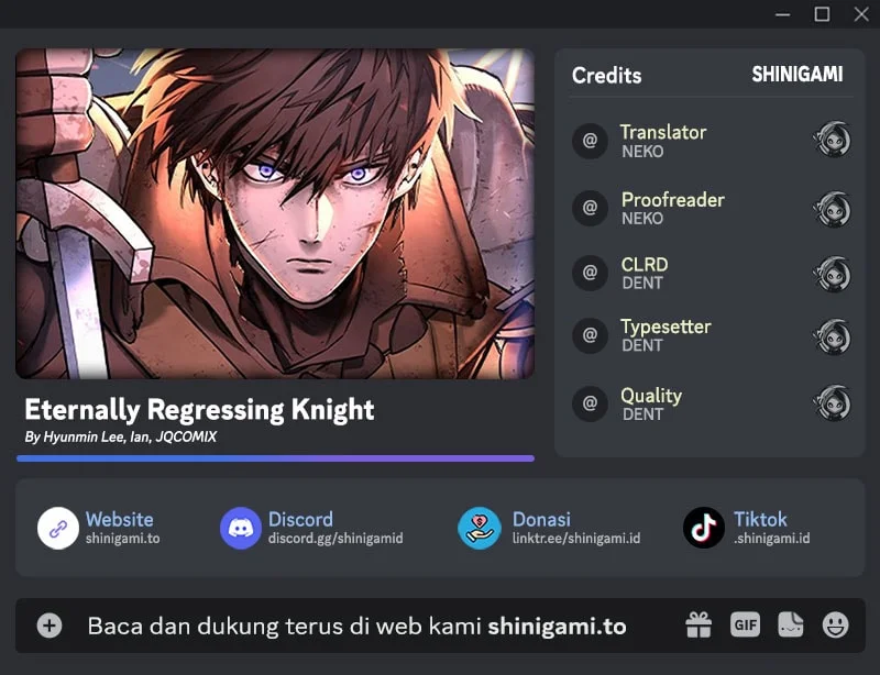 Eternally Regressing Knight chapter 87 halaman 1