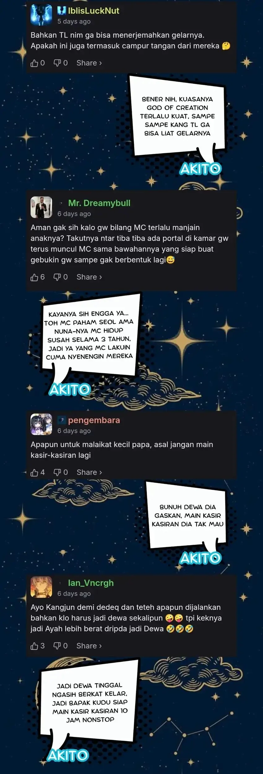Even the Absolute Being Is a First-Time Dad chapter 33 halaman 83