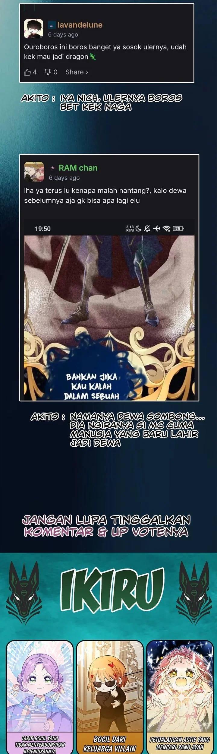 Even the Absolute Being Is a First-Time Dad chapter 42 halaman 79