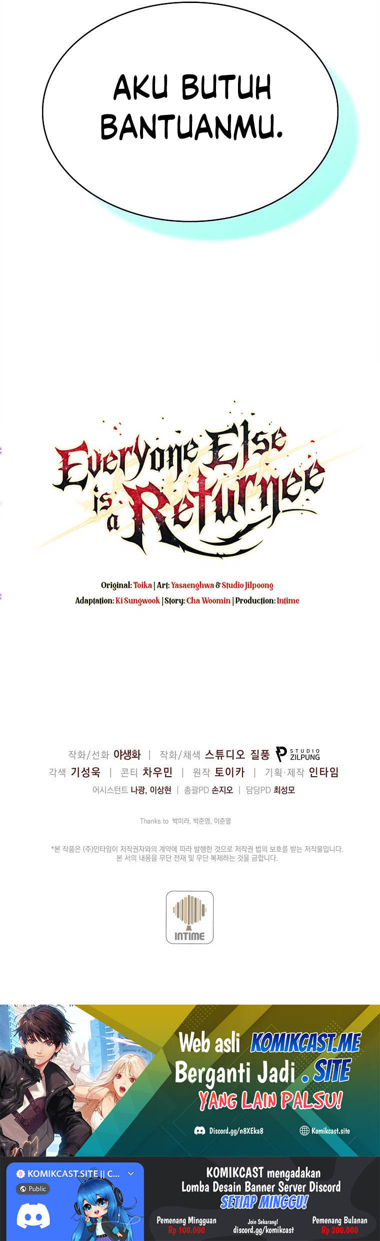 Everyone Else is A Returnee Bab 08 halaman 90