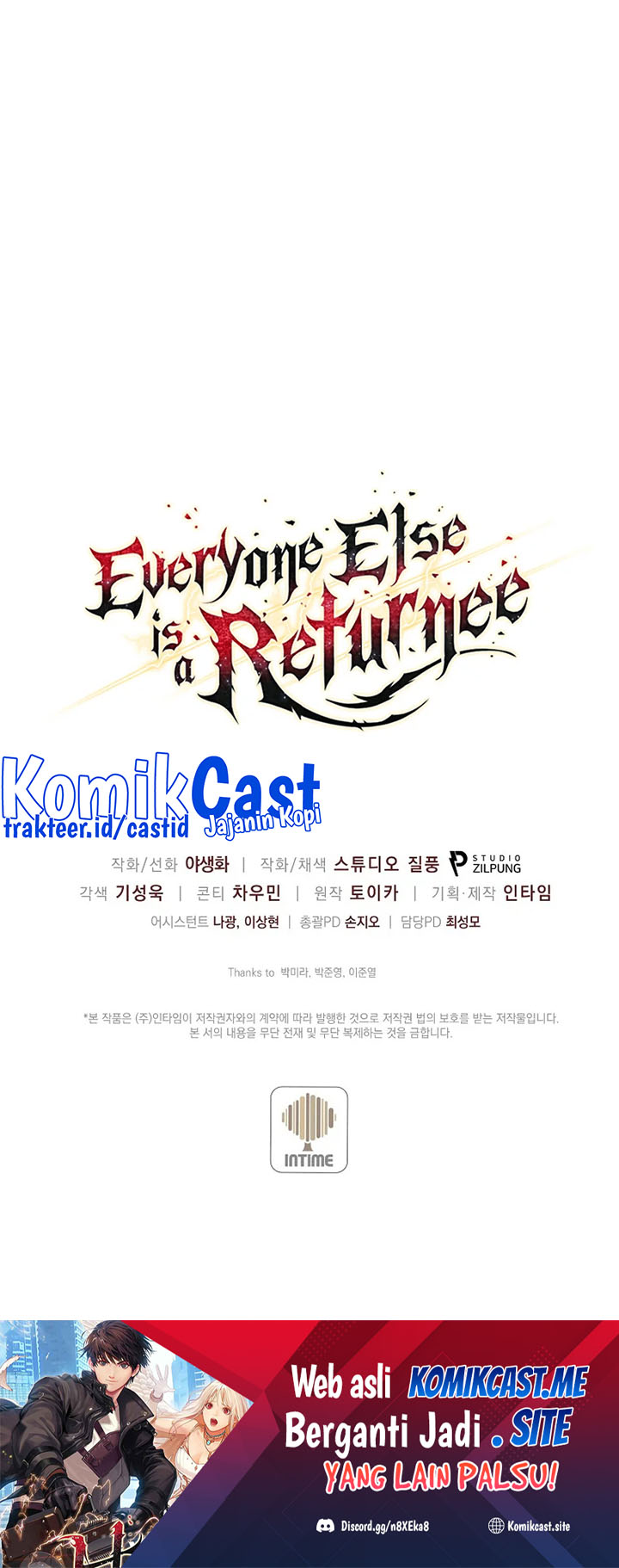 Everyone Else is A Returnee Bab 19 halaman 62